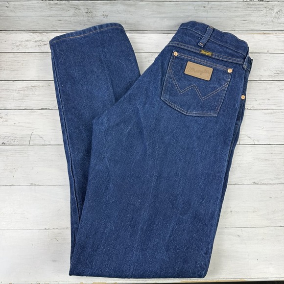 Wrangler Jeans 34x34 western‎ rodeo cowboy cut 113MWZ USA (Measures 33x33.5) - Picture 1 of 14
